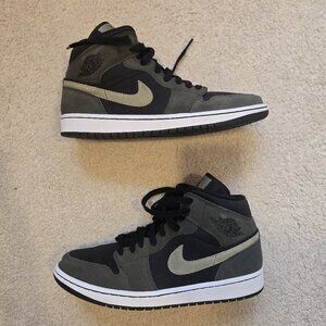 Air Jordan 1 Mid 'Military Olive' BQ6472-030 Women's